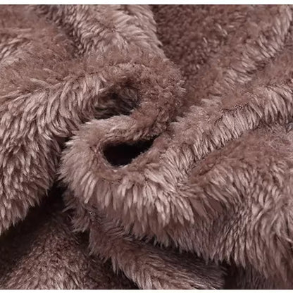 Baby Fleece Strampler mit Hoodie (0–2 Jahre) – Kuscheliges Overall mit Fellfutter