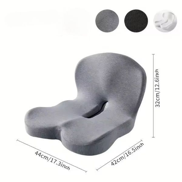 ComfortEase™ Memory Foam Einteiliges Sitzkissen