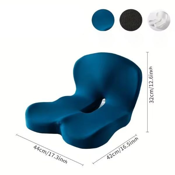 ComfortEase™ Memory Foam Einteiliges Sitzkissen