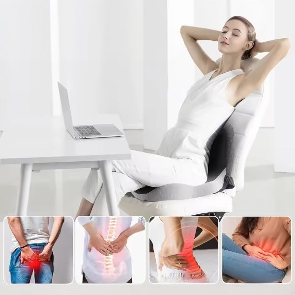 ComfortEase™ Memory Foam Einteiliges Sitzkissen