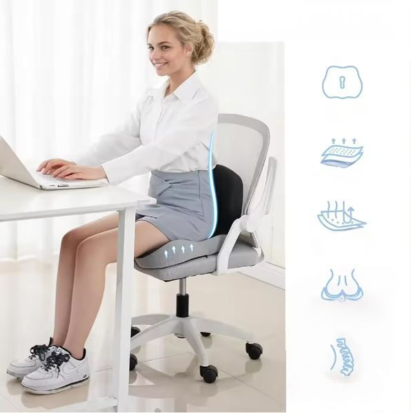 ComfortEase™ Memory Foam Einteiliges Sitzkissen