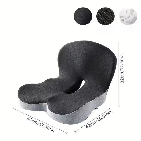 ComfortEase™ Memory Foam Einteiliges Sitzkissen