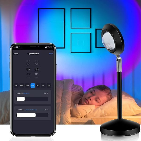 Soléa – Sonnenuntergang-Lampe